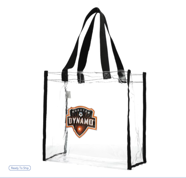 Women's Houston Dynamo FOCO Clear Reusable Bag