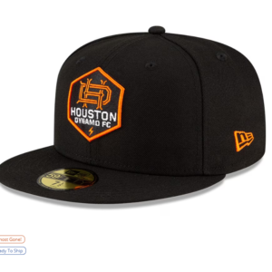 Men's Houston Dynamo New Era Black 59FIFTY Fitted Hat