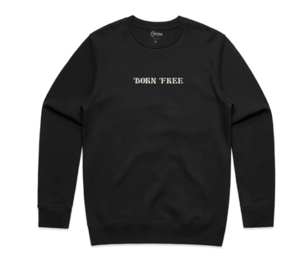 Amfest Born Free Crewneck - Image 2
